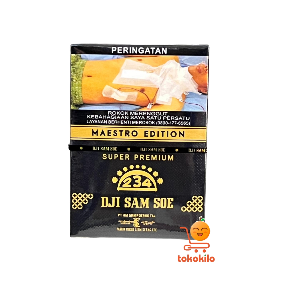 Rokok 234 Dji Sam Soe Maestro Edition isi 12