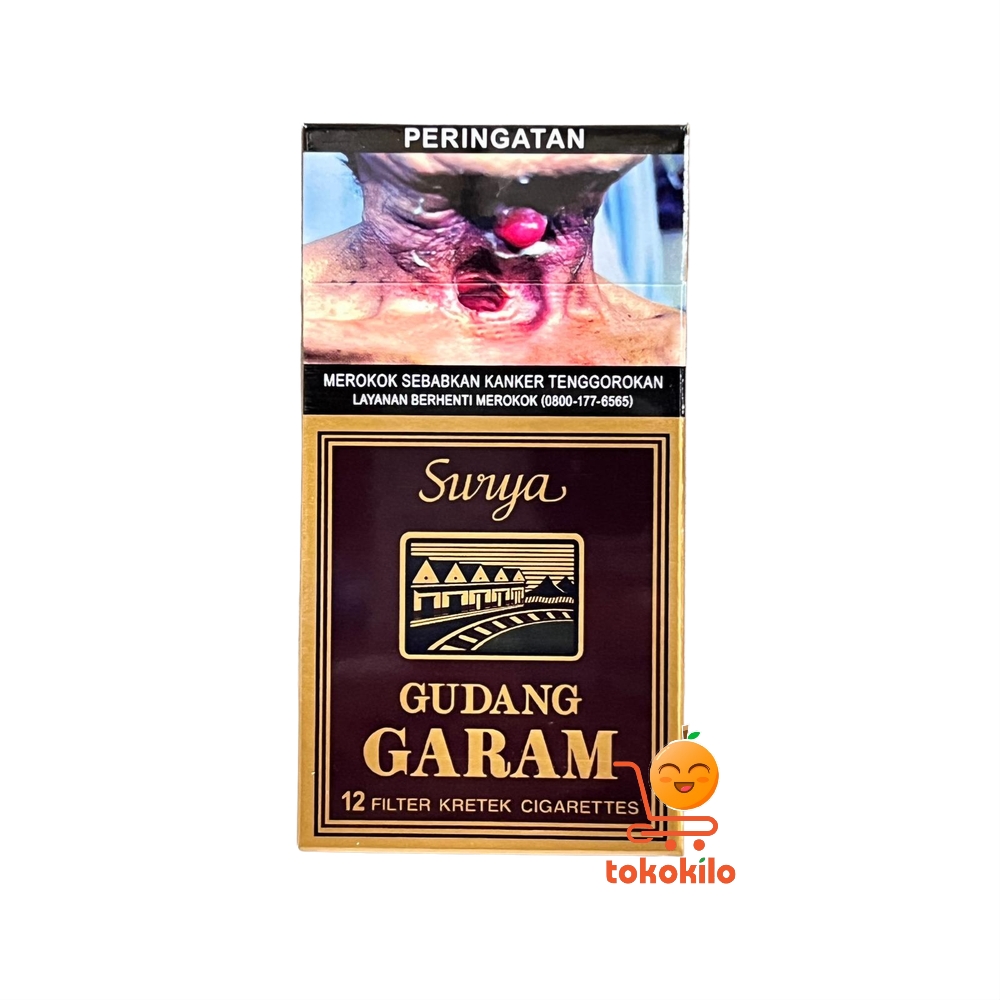 Rokok Surya Gudang Garam isi 12