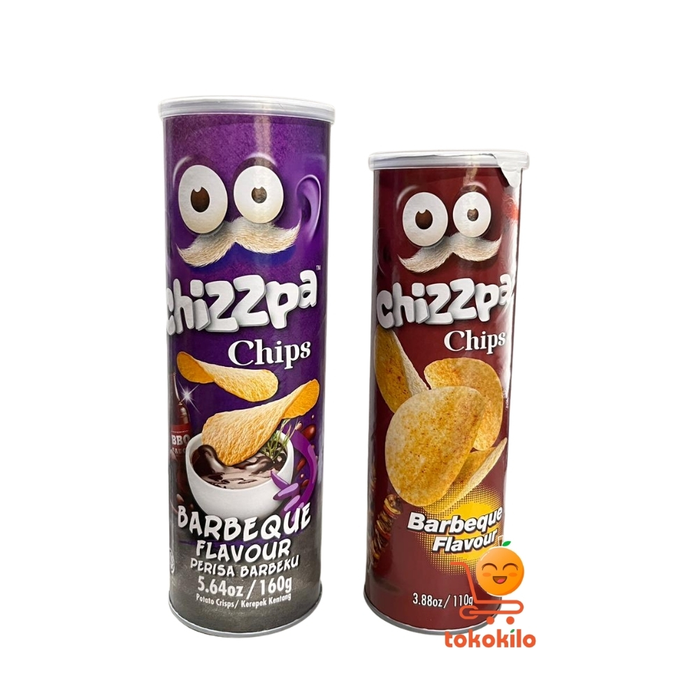Chizzpa Potato Chip rasa Barbeque 110gr, 160gr