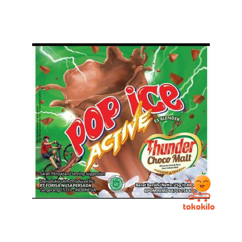 Pop Ice Active Thunder Choco Malt 25gr