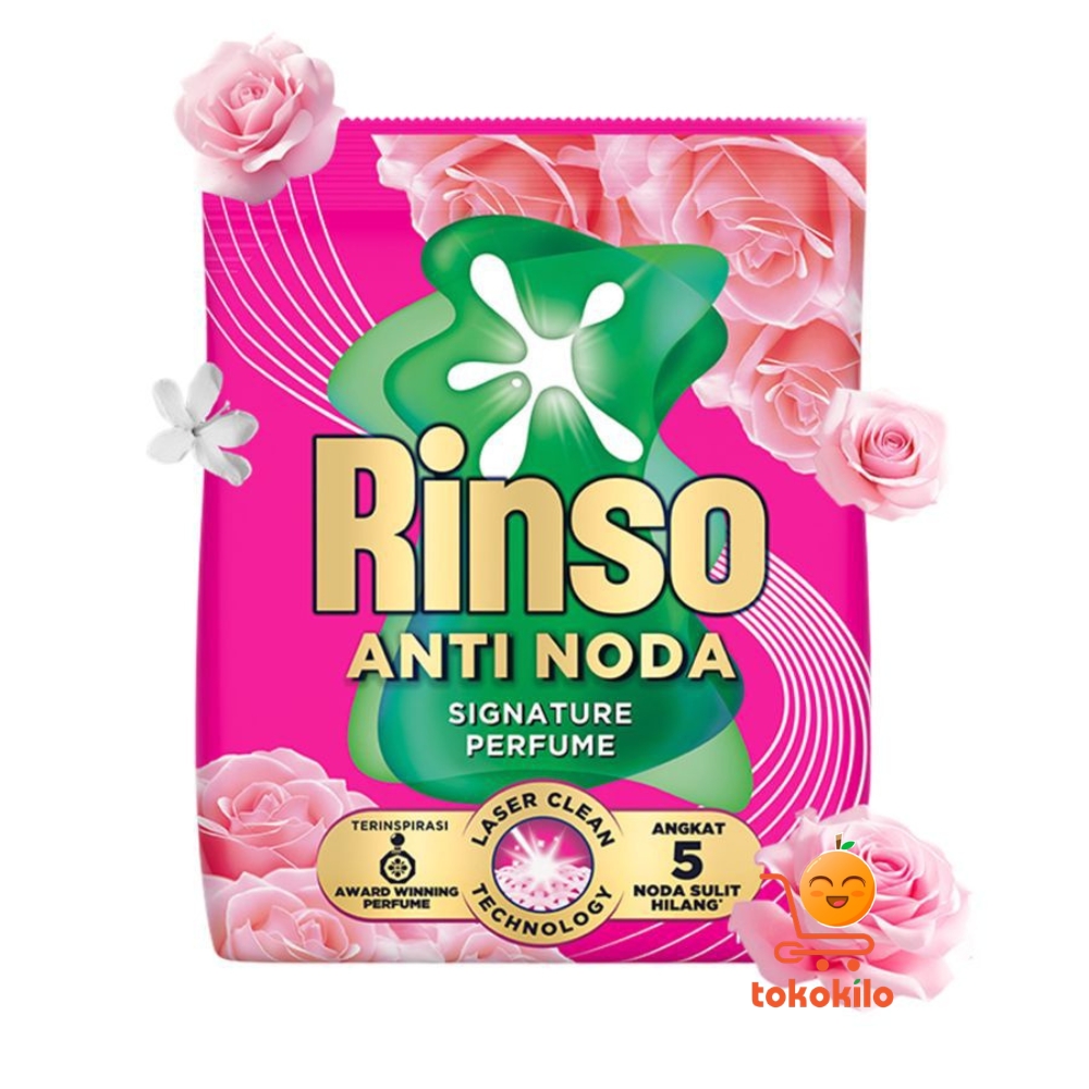 Rinso Bubuk Anti Noda varian Rose Fresh 40gr