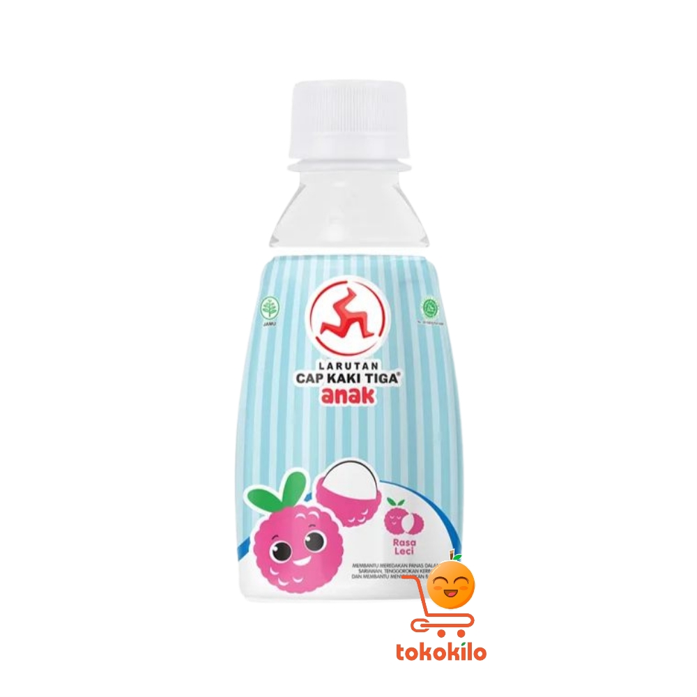 Larutan Cap Kaki Tiga Anak Botol 250ml